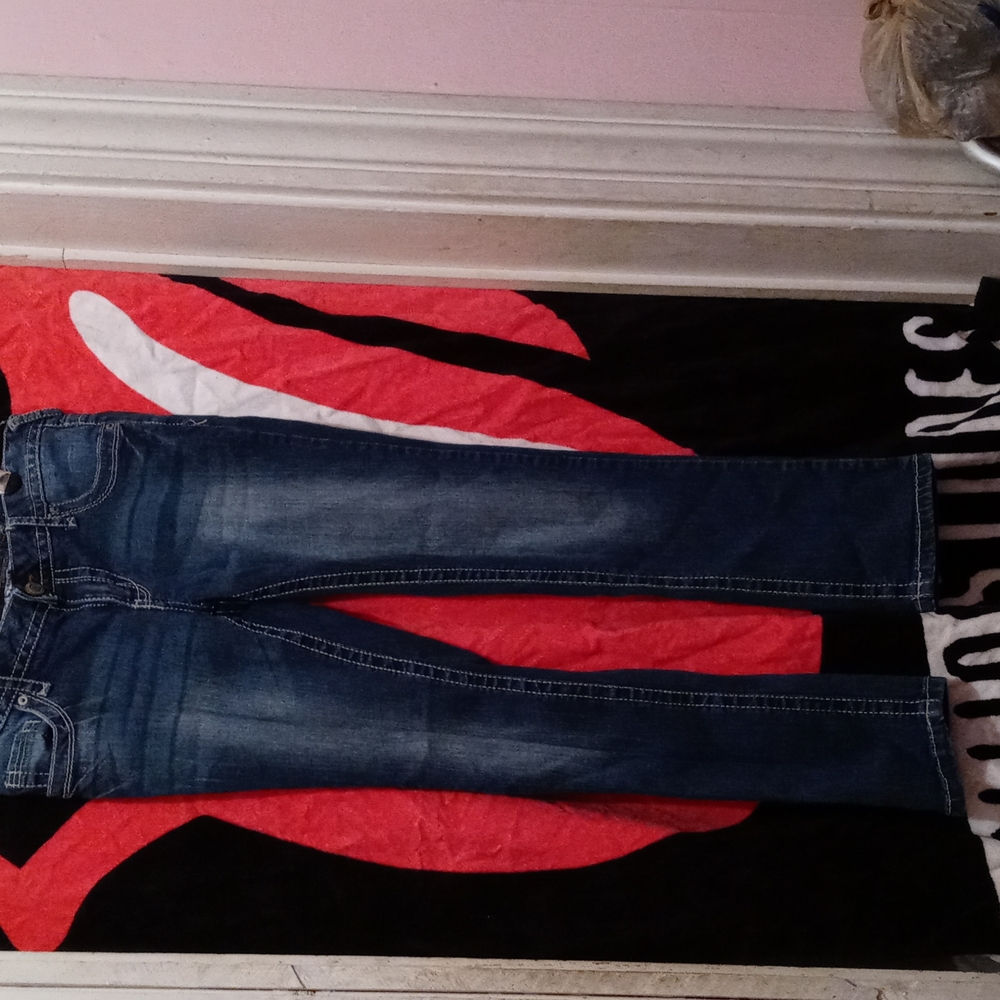 Woman jeans, size 5-6, low cut - skinny